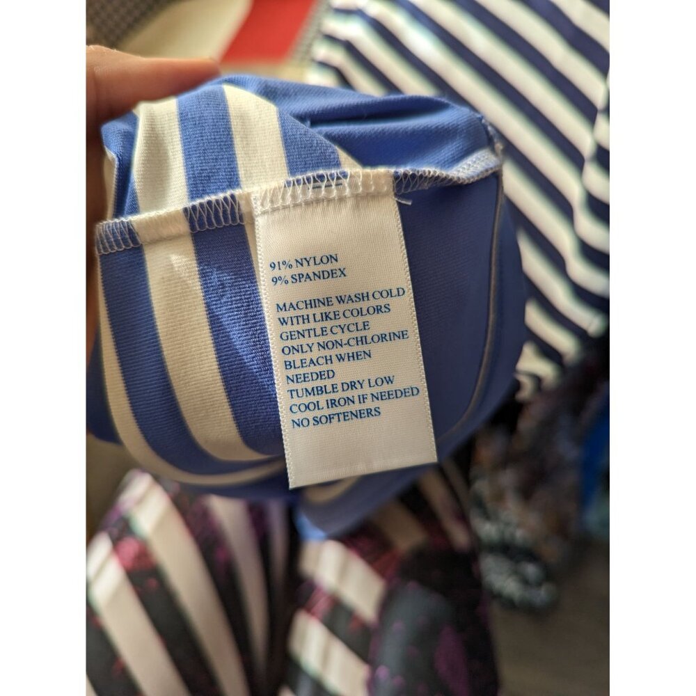 NWT Southern Tide Striped Shift Dress XS Blue White - Picture 6 of 12